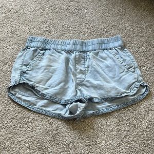 American Eagle soft, denim looking shorts